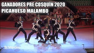 El picahueso malambo  Ganadores Pre cosquín 2020 Homenaje a los granaderos Sede junin [upl. by Hernandez]