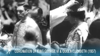 Coronation Of King George VI amp Queen Elizabeth Reels 3 amp 4 1937  British Pathé [upl. by Laure729]