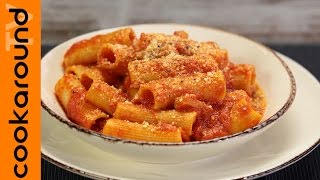 Rigatoni allamatriciana di Luca  Ricette primi piatti sfiziosi [upl. by Suhcnip908]