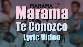 Marama  Te Conozco Video Oficial [upl. by Julius677]