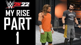 WWE 2K22  MyRise  Gameplay Walkthrough  Part 1  quotSuperstar Creation Performance Centerquot [upl. by Jose336]