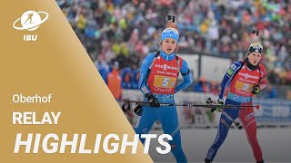 Oberhof 2023 Women Relay Highlights [upl. by Enirod]