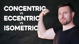 Easiest Way to Remember Contraction Types Concentric vs Eccentric vs Isometric  Corporis [upl. by Groome555]