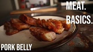 MEAT BASICS  Roasted Pork Belly 2 Ways  Simple Carnivore Recipe [upl. by Neliak293]