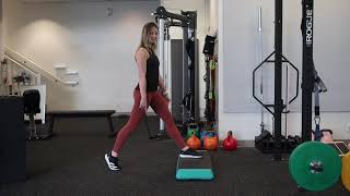 Front Foot Elevated Split Squat [upl. by Necyla]