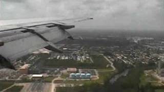 Delta Air Lines Lockheed L1011 N1731D Landing at Fort Lauderdale Part 2 [upl. by Ireland]