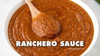 Zesty Ranchero Sauce  Chili Pepper Madness [upl. by Pharaoh]