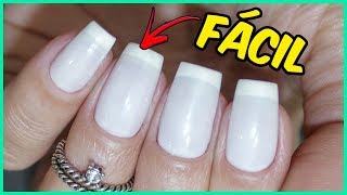 COMO FAZER FRANCESINHA PERFEITA FRENCH NAILS ‹ Unhas da Lalá › [upl. by Hendrika625]