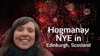 Hogmanay New Years Eve Celebrations in Edinburgh Scotland [upl. by Nort725]