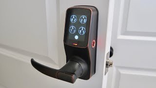 LOCKLY Secure Plus Review amp How To Install  World’s Most Advance Smart Lock [upl. by Rabassa]