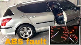 ABS ESP fault peugeot 407 [upl. by Esyli]