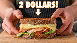 The 2 Dollar Sandwich  But Cheaper [upl. by Albers]