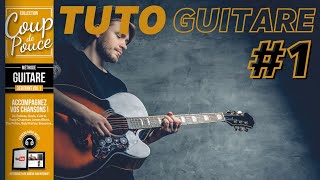 APPRENDRE LA GUITARE ACOUSTIQUE 1  Les premières notes [upl. by Pearson865]