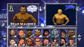 WCWNWO Thunder Playstation One  Rants  Entrances [upl. by Brink]