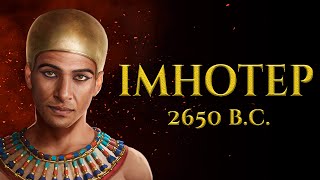 The First Pyramid Builder  Imhotep  Ancient Egypt Documentary [upl. by Pammie]