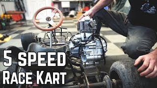 Were Building a 5 Speed Racing Kart 16HP [upl. by Erised]