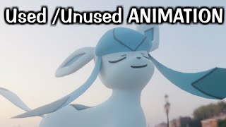 All Glaceon animation from Pokemon Main Game [upl. by Plume577]