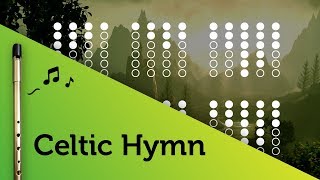 Celtic Hymn on Tin Whistle D  tabs tutorial [upl. by Esra]