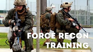 US Marines Force Recon Training  USMC Force Recon Training [upl. by Larrisa99]