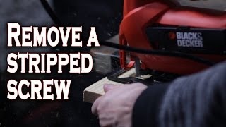 5 Ways to Remove Stripped Screws [upl. by Cita]