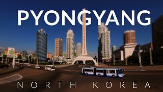 Peculiar Pyongyang  North Korea DPRK 4k Time lapse Tilt shift [upl. by Siravrat]