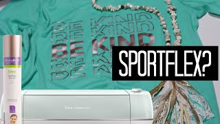 Polyester Cricut SportFlex Iron on [upl. by Canica]