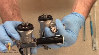 How to tap a keg and American vs European Sankey Keg Couplers [upl. by Clary]