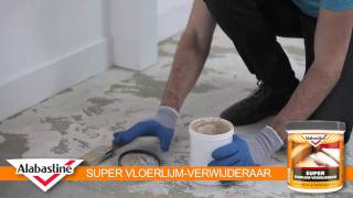 How to  Super VloerlijmVerwijderaar  Alabastine [upl. by Kcirdla]