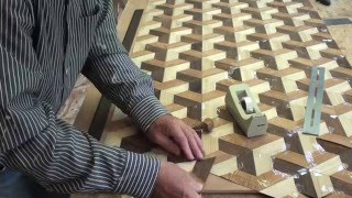 Woodworking Veneer inlay [upl. by Yaned97]