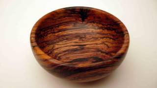 How To Turn A Bowl On The Lathe  Cocobolo  Woodturning [upl. by Crescantia209]