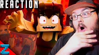 Zombie Girl 🧠 Minecraft Music Video Animation quotMacabre Rotting Girlquot By ZAMinationProductions  REACTION [upl. by Boucher2]