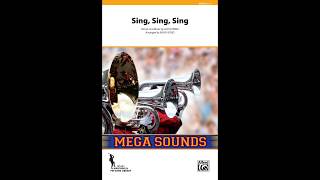 Sing Sing Sing arr Ralph Ford – Score amp Sound [upl. by Ronny742]