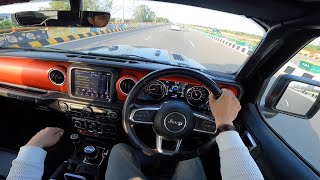 2022 Jeep Wrangler Drive Review l Aayush ssm [upl. by Kursh]