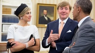 The President Meets with the King of the Netherlands [upl. by Alekahs]