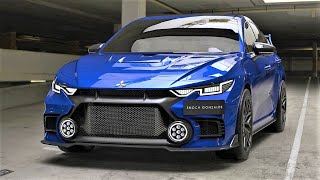 New 2022 Mitsubishi Lancer EVO XII  Sporty Sedan Firstlook [upl. by Nottirb]