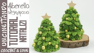 Tutorial Albero di Natale ad uncinetto  Facile e Veloce sub eng y esp [upl. by Notxap317]