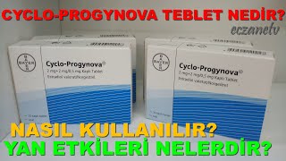 CycloProgynova Tablet NedirCycloProgynovanın Yan Etkileri NedirCycloProgynova Nasıl kullanılır [upl. by Notsnarc823]