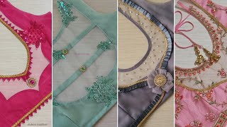 Top latest net blouse designs  Rohini Fashion [upl. by Hedi779]