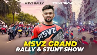 Grand Rally Of Msvz Bangladesh  Stunt Show  Rs Fahim Chowdhury [upl. by Rurik]