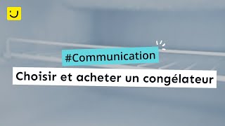 Choisir et acheter un congélateur [upl. by Karlis]