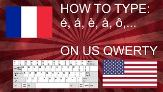 How to Write French Accents on US QWERTY Keyboard [upl. by Scammon]