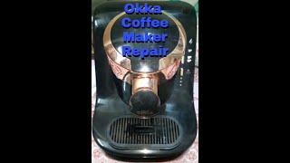 OKKA Coffee Maker Repair [upl. by Ahsirk]