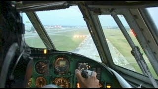 Ilyushin 62 into Havana Cuba [upl. by Leind]