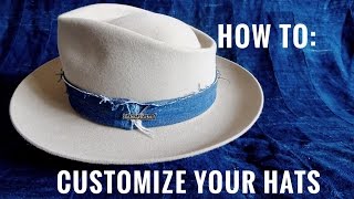 How To Customize Your Own Hat  Nathan McCallum [upl. by Zullo636]