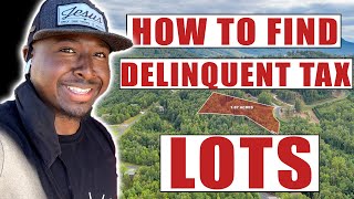 HOW TO FIND VACANT LOTS WITH DELINQUENT TAXES  LAND SPECIALIST [upl. by Oirasan]