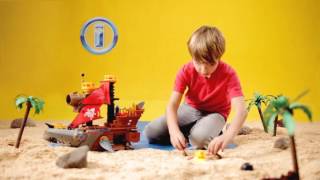 Unboxing Barco Pirata de Imaginext  Imaginext [upl. by Vere]