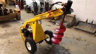 Ground Hog HD99 Towable Auger Overview [upl. by Schuh278]