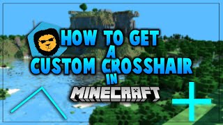 How to get a Custom Crosshair in Minecraft Badlion Client [upl. by Wallinga536]