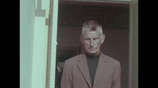 Samuel Beckett  quotMutequot Interview for Swedish Television  1969 [upl. by Aivin]