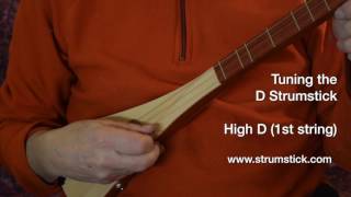 Tuning the D Strumstick [upl. by Trudey]